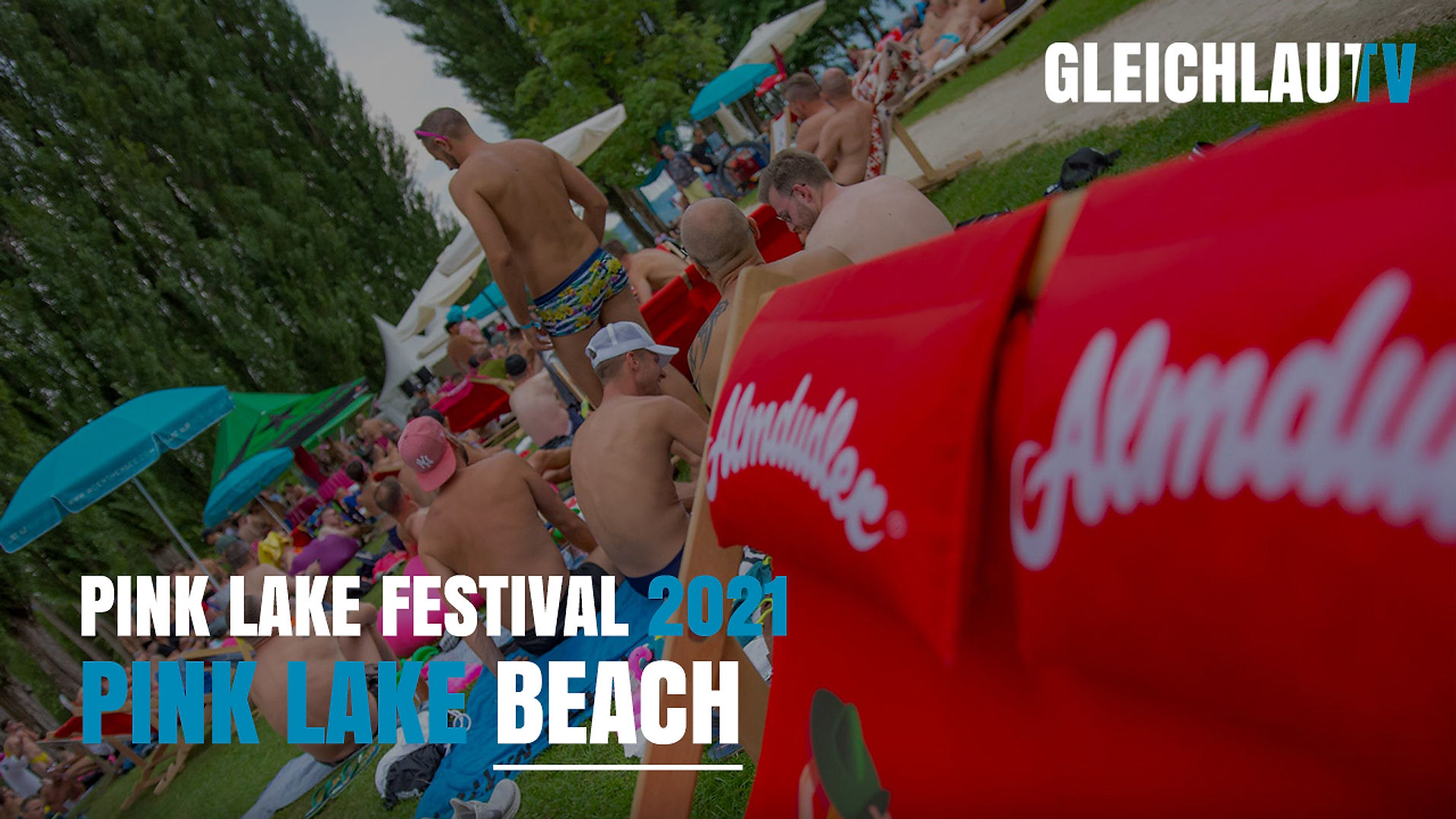 Pink Lake Festival 2021 - Beach Club auf der Blumeninsel